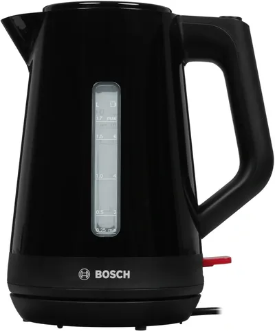 Электрочайник Bosch TWK1M123, 1.7 л, 2400 Вт, черный