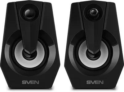 Акустическая система SVEN SV-020552, 2.0, 2W, USB, RGB