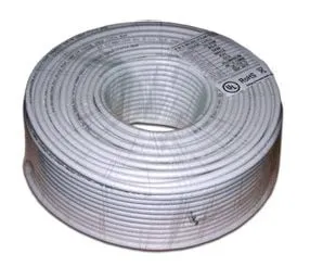 Кабель коаксиальный Lanmaster TWT-RG6U-CS48/1-WH, RG-6/U, 75 Ом, 100м, белый