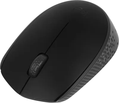 Logitech M171 Black Мышь беспроводная, оптическая светодиодная, радиоканал 10 м, 1000dpi, 1xAA, чёрный.