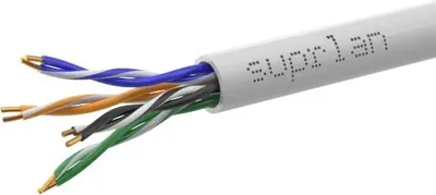 Кабель витая пара SUPRLAN 01-0340-3, кат.5E UTP, 4 пары, 305м, внутренний