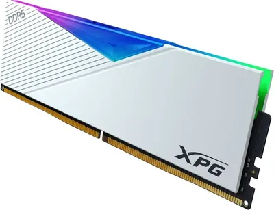 A-DATA Память DDR5 2x16GB 6400MHz AX5U6400C3216G-DCLARWH XPG Lancer RGB RTL Gaming PC5-51200 CL32 DIMM UDIMM 288-pin 1.35В kit dual rank с радиатором Ret