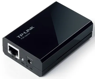PoE-инжектор TP-Link POE150S, 1×PoE+1×GbE, 15.4 Вт, 802.3af