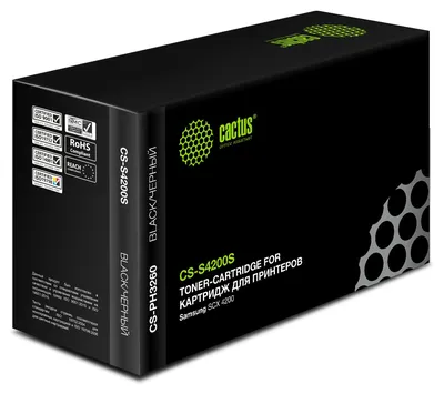 -/ Картридж лазерный Cactus SCX-D4200A CS-S4200S SCX-D4200A черный (3000стр.) для Samsung SCX-D4200