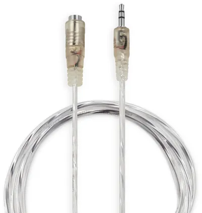 Кабель-удлинитель Buro CAB025-1M, Jack 3.5(m)→3.5(f), 1м