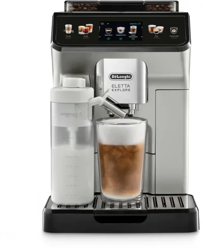 Кофемашина DeLonghi ECAM 450.55.S, автоматическая, зерновой/молотый, 1.8 л, 1450 Вт, 19 бар