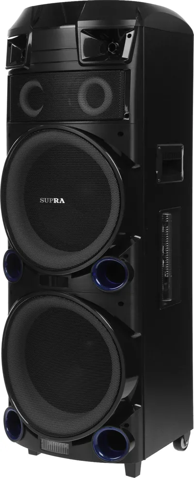 Минисистема Supra SMB-1000 черный 150Вт  FM  USB  BT SD