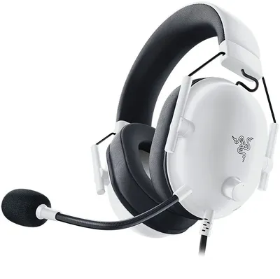 Наушники Razer - Blackshark V2 X, Стерео, 3.5 мм, проводной, 12-28000 Гц, 100-10000 Гц, цвет белый, RZ04-03240700-R3M1