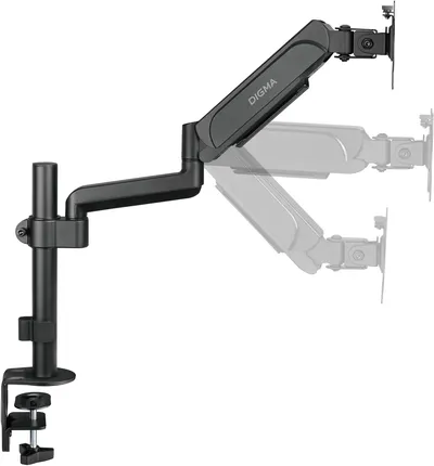 Кронштейн Digma D-MM201, 17"–32", до 9кг, настольный, поворот/наклон