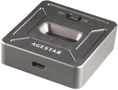 Внешний корпус SSD AgeStar 31CBNV1C, M.2 NVMe, USB 3.2, алюминий