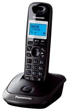 KX-TG2511RUT - Радиотелефон PANASONIC KX-TG2511 (RUT), АОН, Caller ID (журнал на 50 вызовов), спикерфон на трубке, полифонические мелодии звонка, Темно-серый металлик