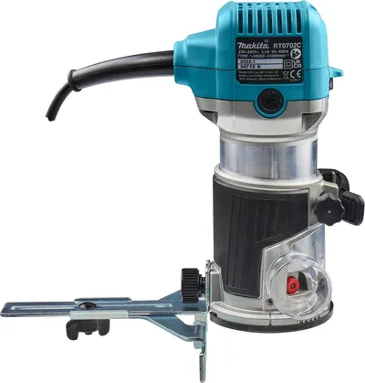 Фрезер Makita RT0702C, 710 Вт, 10000-30000 об/мин, цанги 6/8 мм