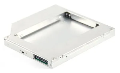 AgeStar  <SSMR2S> Шасси для 2.5” SATA HDD 9.5/7мм для установки в SATA 12.7мм отсек  оптического привода ноутбука