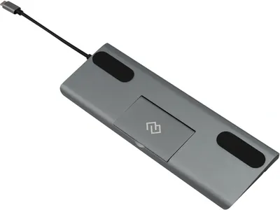 Док-станция USB Digma DS-991, USB-C, HDMI 4K60, DisplayPort 4K60, Mini DisplayPort 4K60, 3x USB 3.2 Gen2, USB-C PD 100W, Gigabit LAN, SD/MicroSD, аудио