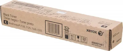 Тонер Xerox 006R01461, черный, 22K, для WC 7120/7125/7220/7225