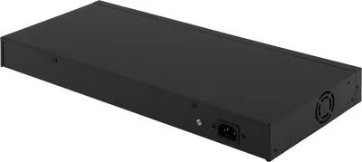 Netis P124GH Коммутатор неуправляемый PoE+, 28 портов, 24x100 Мбит/с, PoE+ 24х30 Вт (до 360Вт), Uplink RJ45 1*1 Гбит/с