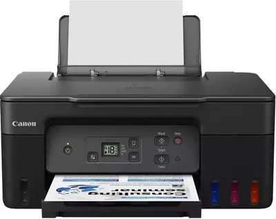МФУ струйное Canon PIXMA G2470 (5804C009), A4, цветное, печ. 11 стр/мин (ч/б) 6 стр/мин (цвет), 4800x1200 dpi (печать) 600 x 1200 dpi (скан.), USB