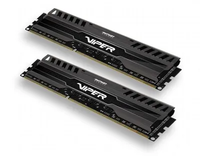 Память DDR3 2x8GB 1600MHz Patriot PV316G160C9K Viper 3 RTL Gaming PC3-12800 CL9 DIMM UDIMM 240-pin 1.5В с радиатором Ret