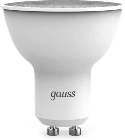 Лампа Gauss 101506209, 9 Вт, GU10, 4100K, MR16
