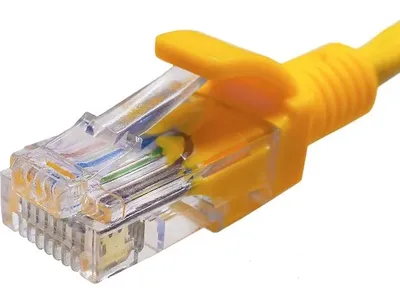 Патч-корд Suprlan 10-0162, UTP Cat.5e, 1м, LSZH, желтый