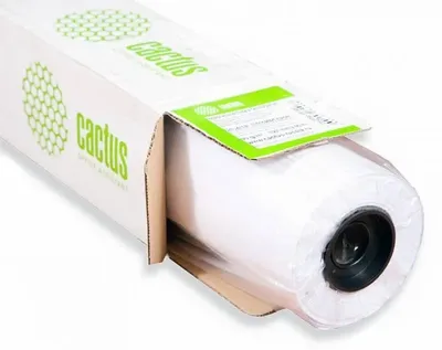 Бумага инженерная Cactus CS-LFP80-841175 рулон A0 841 мм х 175 м, 80 г/м?, белый CIE171%, втулка 3" (76,2 мм)