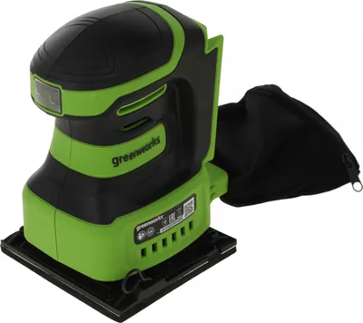 Шлифмашина Greenworks 3100507, G24SS14, 24V, без АКБ и ЗУ