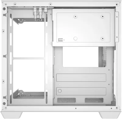 Корпус ПК BLOODY CC-121-WH, mITX/mATX, Mini Tower, белый