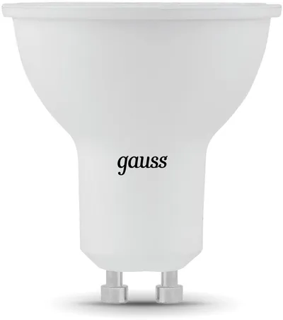 Лампа светодиодная Gauss 101506207, MR16, 7Вт, GU10, 4100K, 10шт