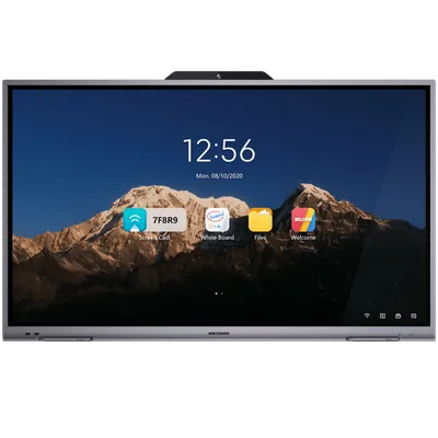 Интерактивный ЖК-дисплей Hikvision DS-D5B86RB/C, 86", UHD, до 45 касаний, Wi-Fi, со встроенными колонками, черный