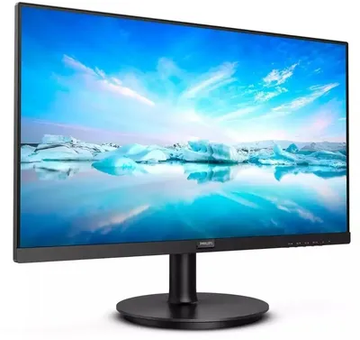 МОНИТОР 27" PHILIPS 271V8LA/00 Black (VA, 1920x1080, 75Hz, 4 ms, 178°/178°, 250 cd/m, 3000:1, +HDMI, +MM)