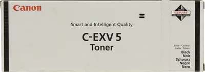 Тонер Canon 6836A002, C-EXV5, черный, 21000 стр.
