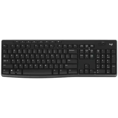 <046776> Клавиатура беспроводная Logitech K270 Wireless Keyboard черный [920-003757 | 920-003058]