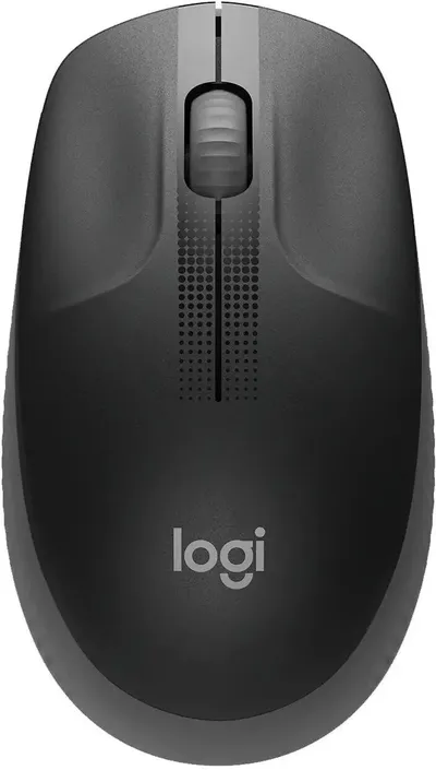 910-005905 - Мышь беспроводная Logitech M190 Charcoal |910-005905| черная, оптическая, 1000dpi, 2.4GHz, USB-ресивер (091825)