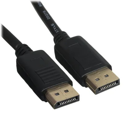 Кабель DisplayPort Vention HCABI, DP 1.4, 3м, черный