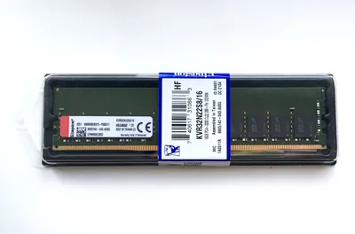 Оперативная память Kingston KVR32N22S8/16, 16ГБ, DDR4, 3200MHz