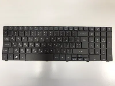 Клавиатура Acer KB.I170A.372, для TravelMate 5760, RU/EN, черная