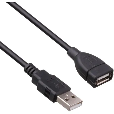 Кабель ExeGate EX-CC-USB2-AMAF-5.0, USB 2.0, A-A, 5м