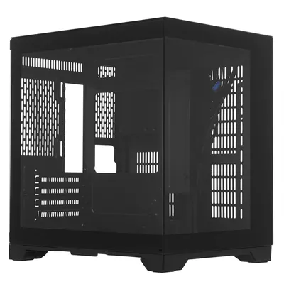 Корпус для ПК 1STPLAYER - MV5-TP, 2х2.5", 1х3.5", 2xUSB3.0, Mini Tower, без БП, цвет чёрный, MV5-TP-BK