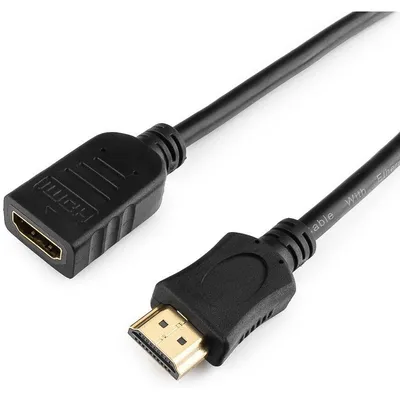 Кабель-удлинитель HDMI Cablexpert CC-HDMI4X-6, 19M/19F, v2.0, 1.8м