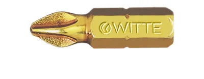 Бита WITTE 271212000, PH2×25 мм, 1/4", магнитная, Extra-hard