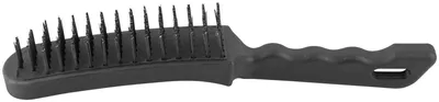 Корщетка ручная FIT 38444, 6-рядная, 275 мм, пластиковая ручка
