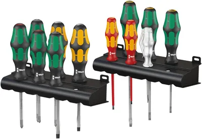 Набор отверток Wera we-051010 Kraftform XXL, 12 предметов