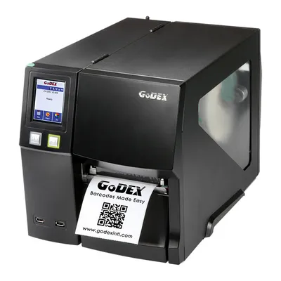 Принтер этикеток Godex TT ZX-1300Xi+,  300 dpi,  4", 10 ips, memory 256/256 МБ (Touch LCD) SU + Ethernet + USB Host + RTC,  1" core ribbon