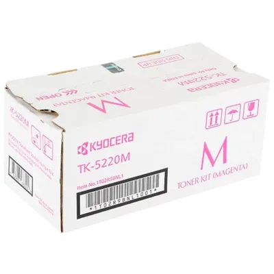 1T02R9BNL1 Тонер-картридж Kyocera TK-5220M для P5021cdn/cdw, M5521cdn/cdw пурпурный (1 200 стр.)
