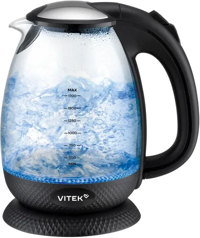 Чайник электрический Vitek VT-WK1057, 1.7 л, 2200 Вт