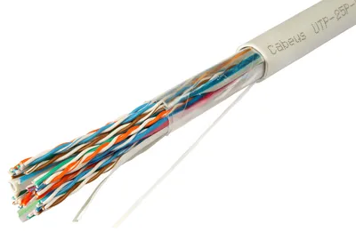 Кабель витая пара Cabeus UTP-25P-Cat.5-IN-LSZH, Cat.5, 25 пар, LSZH