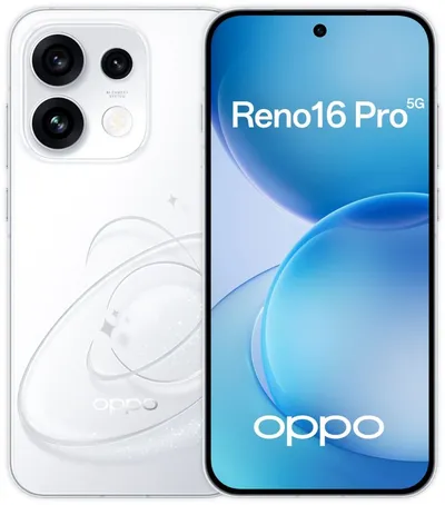 Смартфон Oppo CPH2863 Reno16 pro 512Gb 12Gb черный моноблок 3G 4G 2Sim 6.32" 1216x2640 Android 16 50Mpix 802.11 a/b/g/n/ac/ax NFC GPS Protect