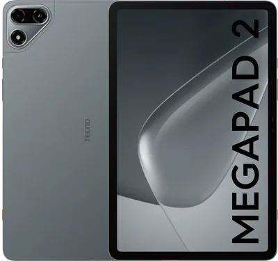 Планшет Tecno MegaPad 2 T1103 G99 (2.2) 8C RAM8Gb ROM256Gb 10.95" IPS 2560x1600 4G Android 16 серый 8Mpix 8Mpix BT WiFi microSD 2Tb 8200mAh 1776hrs