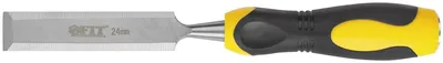 Стамеска FIT 43180, 24 мм, двухцветная прорезиненная ручка