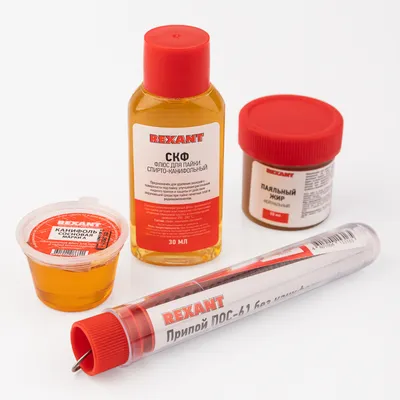 Набор для пайки Rexant 09-3744, К4, универсальный